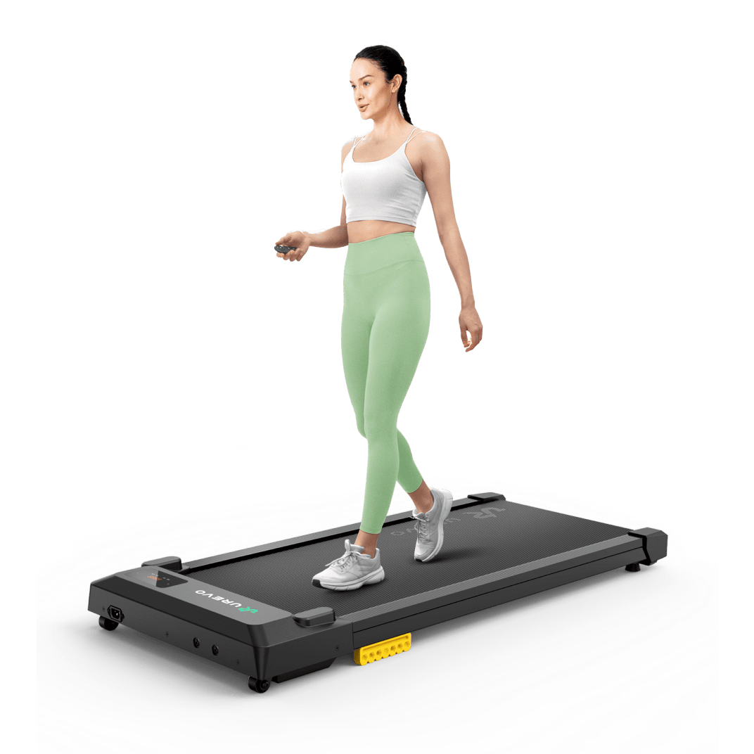Compact UREVO SpaceWalk E1L walking pad